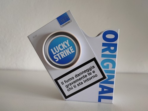 Porta sigarette lucky strike - sigarette,