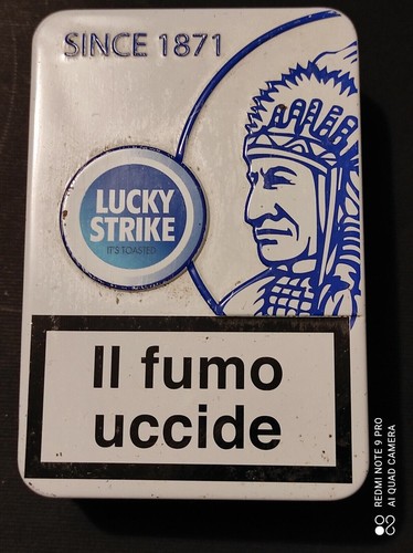 Porta sigarette lucky - sigarette,